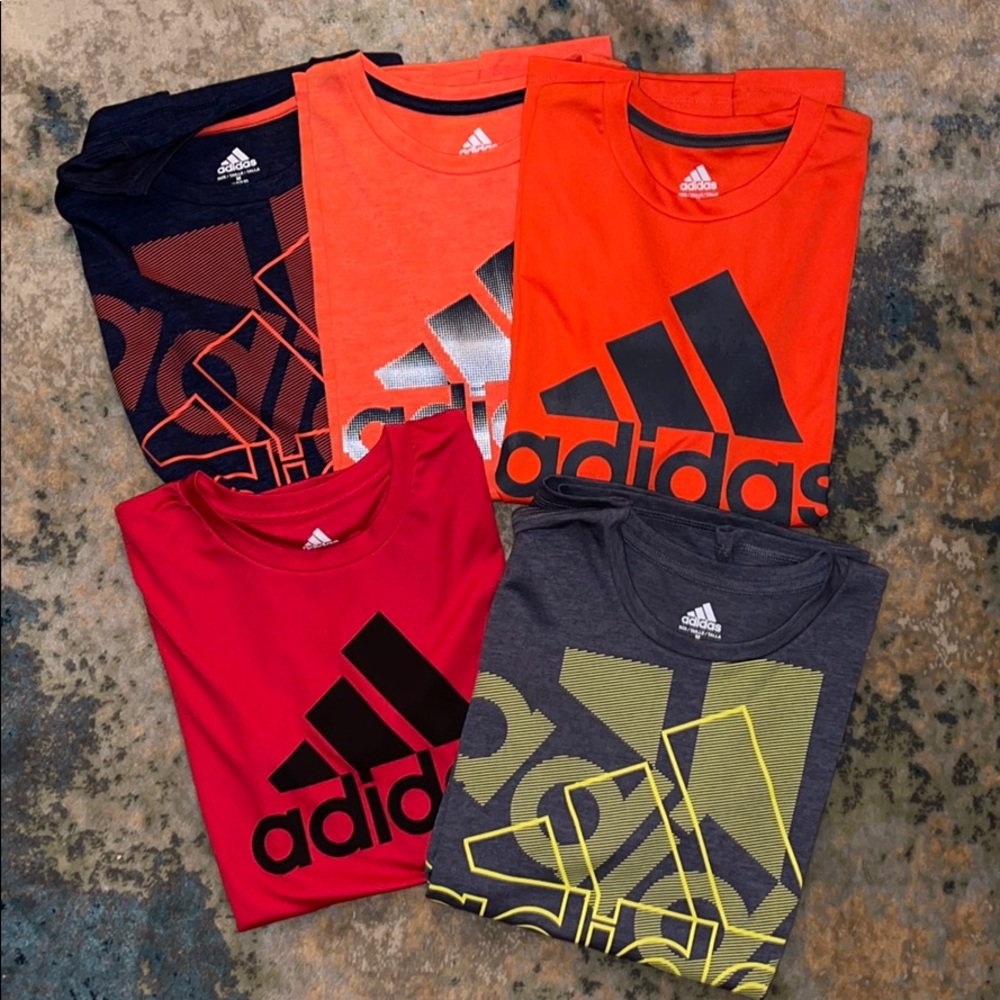 Adidas Boys Tees Bundle - New Without Tags